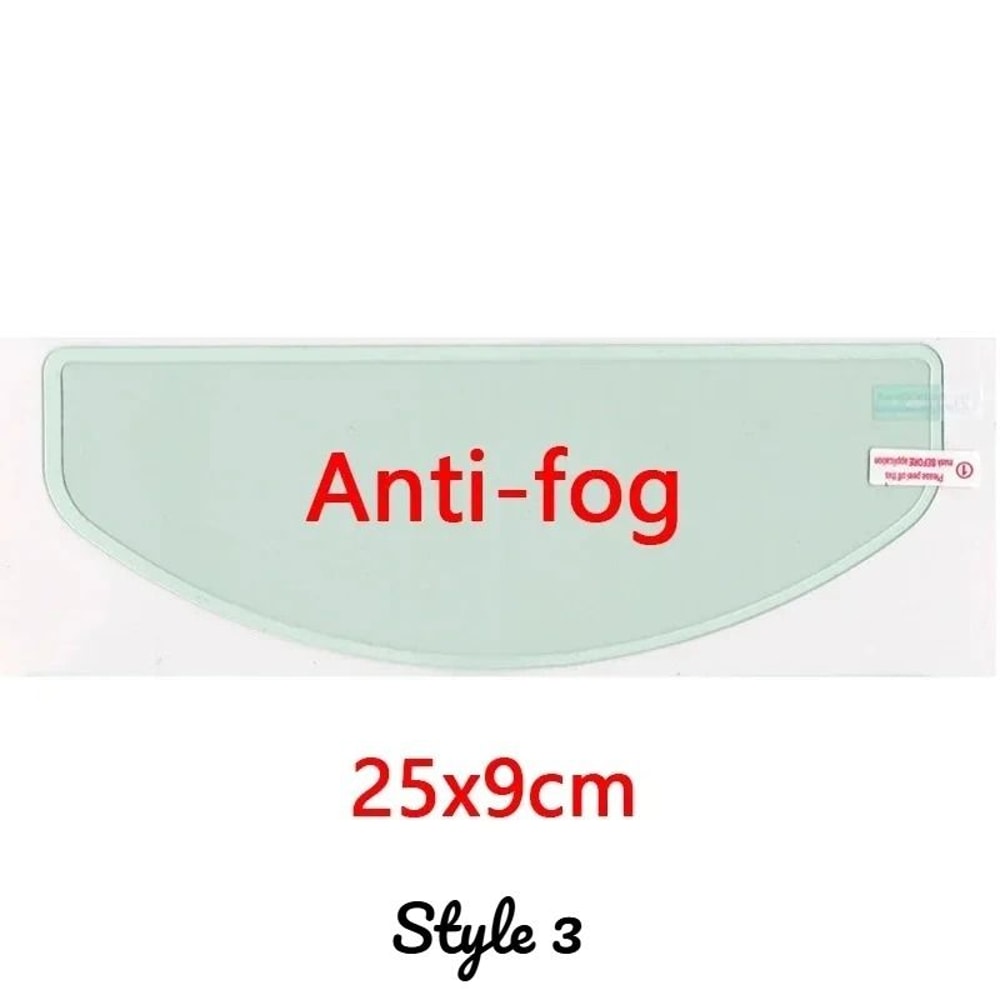 Motorcycle Helmet Anti Fog Visor Film Nano Coating Sticker 3