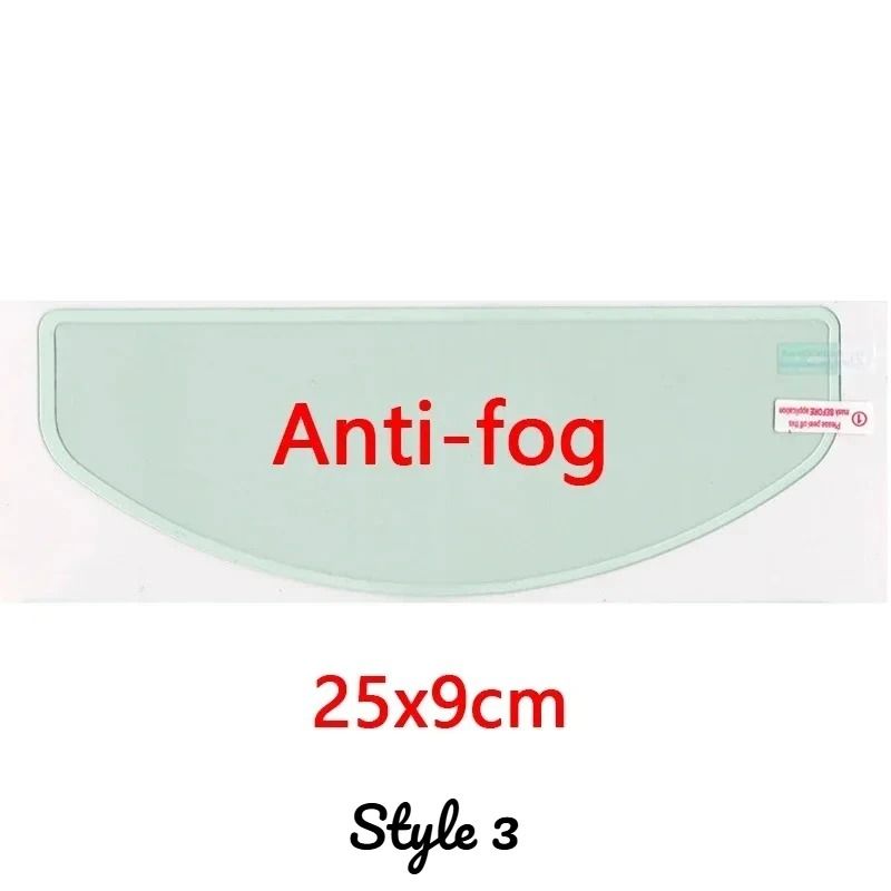 Motorcycle Helmet Anti Fog Visor Film Nano Coating Sticker 3