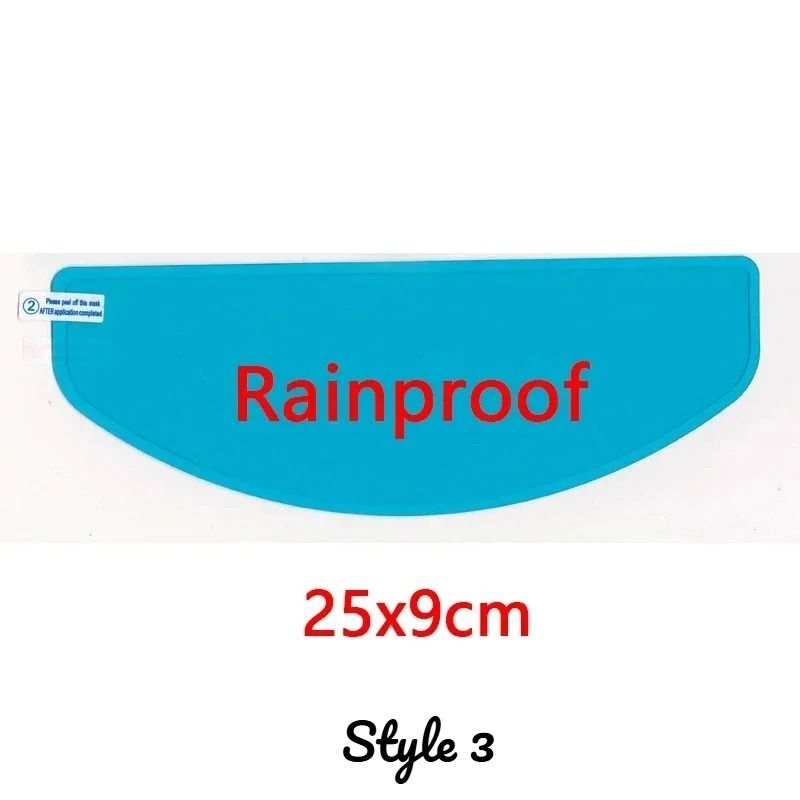 Motorcycle Helmet Anti Fog Visor Film Nano Coating Sticker 6