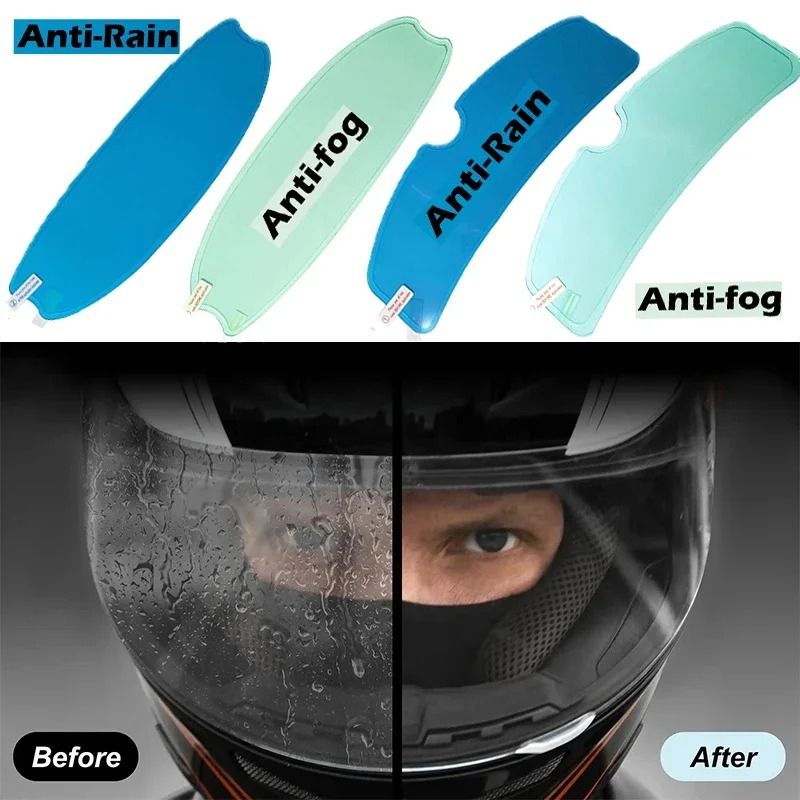 Motorcycle Helmet Anti Fog Visor Film Nano Coating Sticker 0