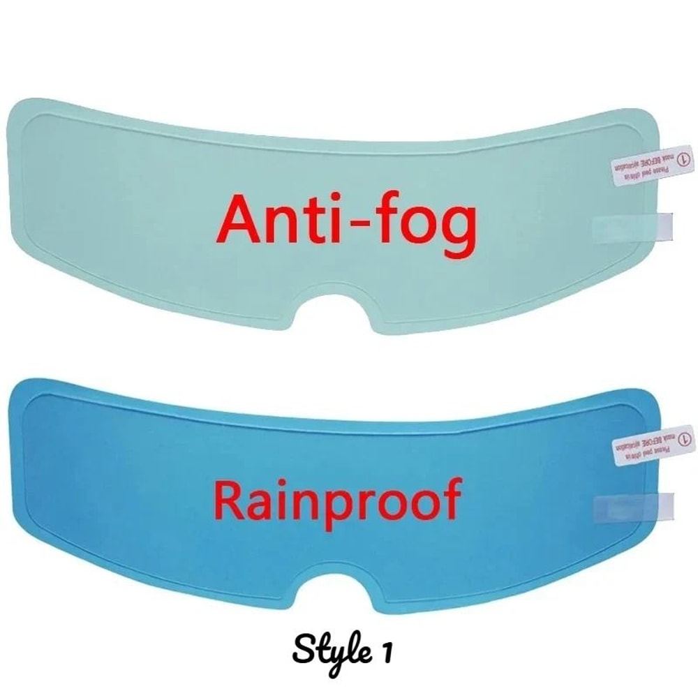Motorcycle Helmet Anti Fog Visor Film Nano Coating Sticker 7