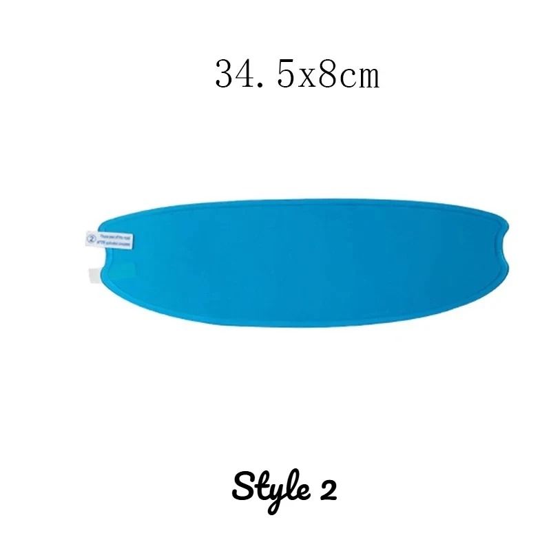 Motorcycle Helmet Anti Fog Visor Film Nano Coating Sticker 5