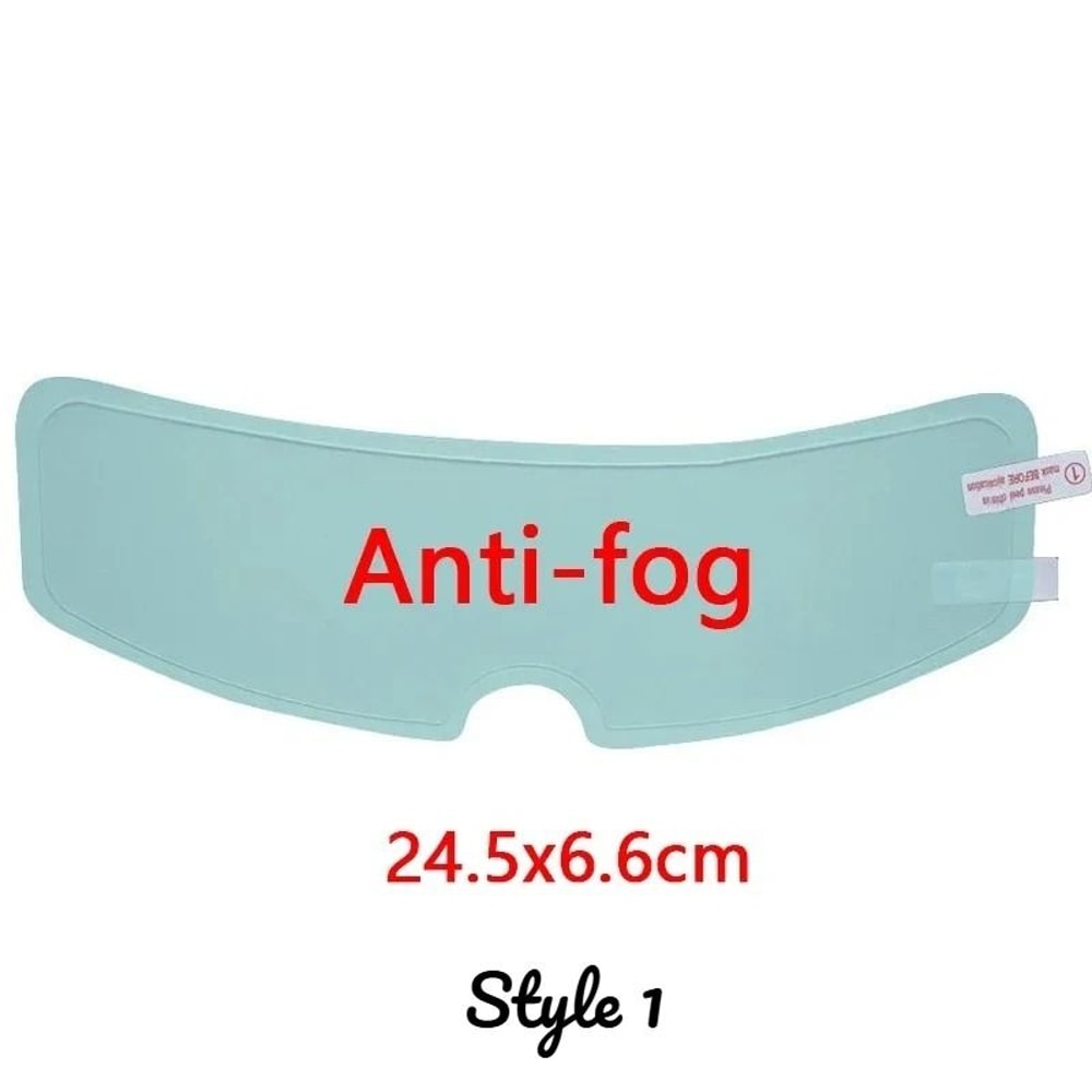 Motorcycle Helmet Anti Fog Visor Film Nano Coating Sticker 1