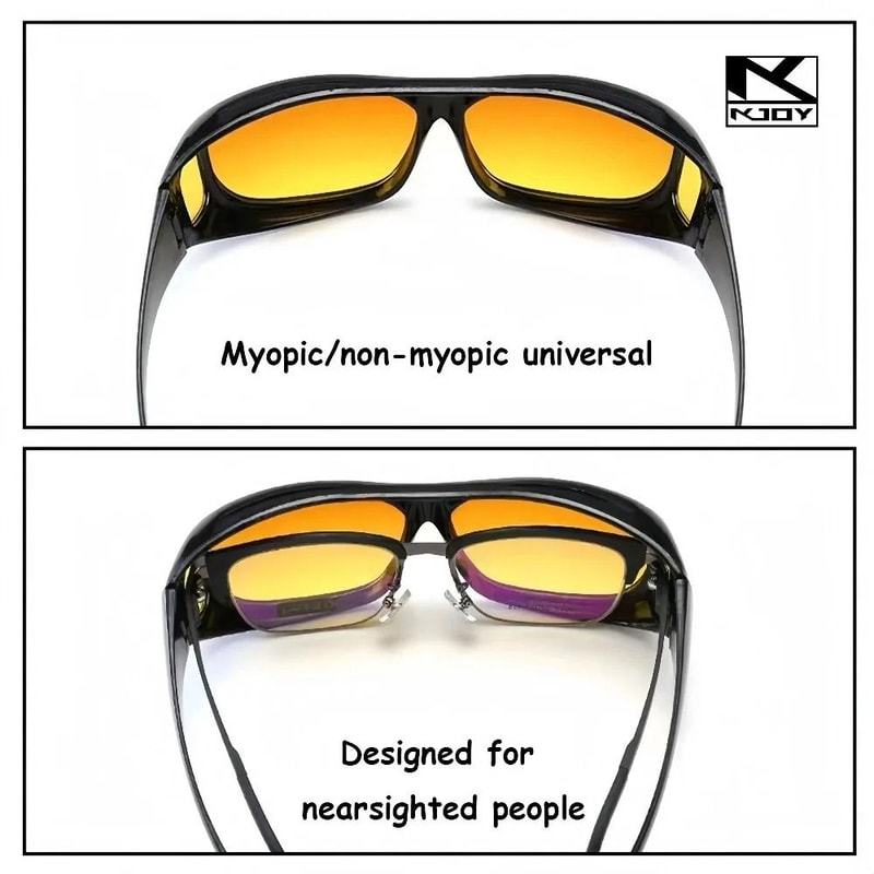 Night Vision Sunglasses For Driving UV Protection Safety Glasses 1