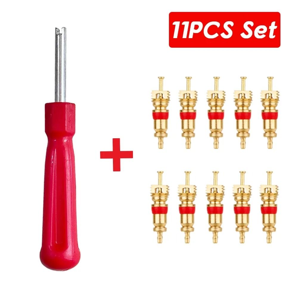 Tire Valve Core Remover Tool Set For Car Bike And Truck 7