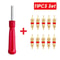 Tire Valve Core Remover Tool Set For Car Bike And Truck 7