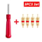 Tire Valve Core Remover Tool Set For Car Bike And Truck 6