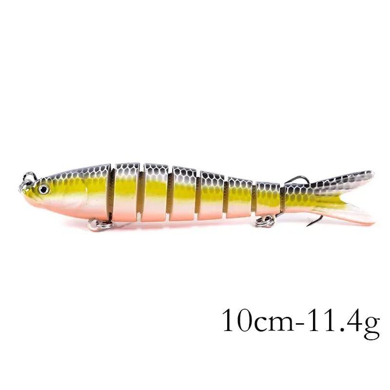 Multi Jointed Swimbait Fishing Lure Sinking Hard Bait For Bass 5