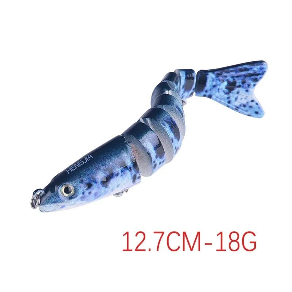 Multi Jointed Swimbait Fishing Lure Sinking Hard Bait For Bass 14