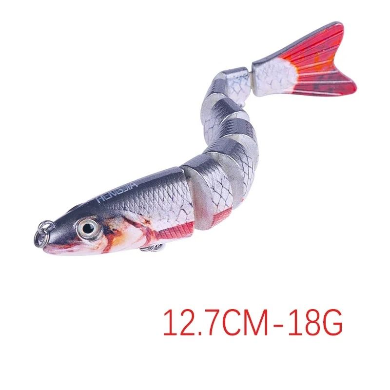 Multi Jointed Swimbait Fishing Lure Sinking Hard Bait For Bass 16
