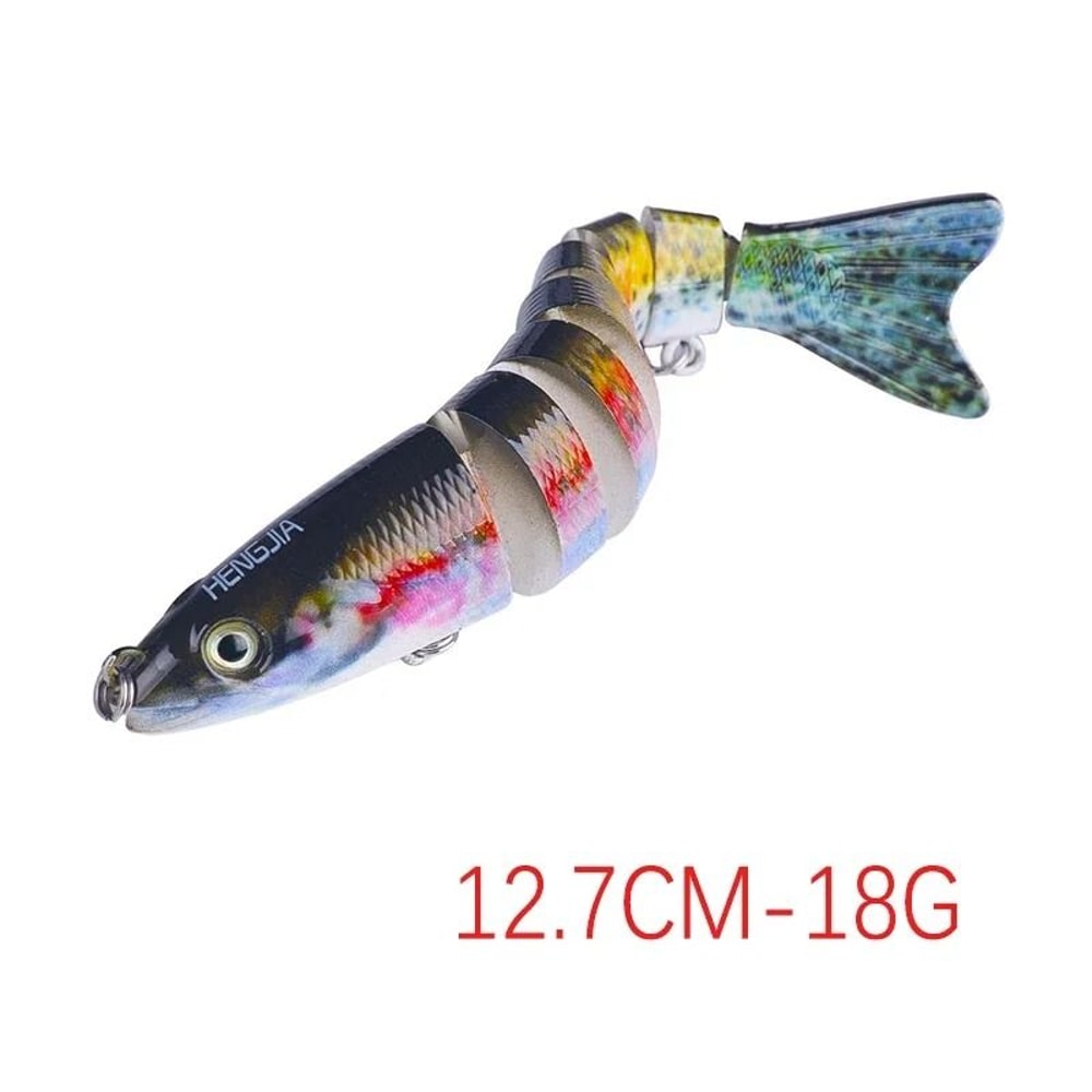 Multi Jointed Swimbait Fishing Lure Sinking Hard Bait For Bass 17
