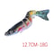 Multi Jointed Swimbait Fishing Lure Sinking Hard Bait For Bass 17