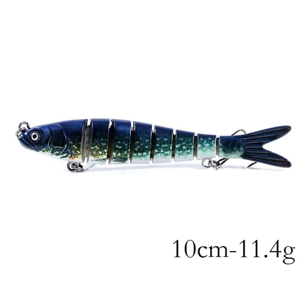 Multi Jointed Swimbait Fishing Lure Sinking Hard Bait For Bass 10