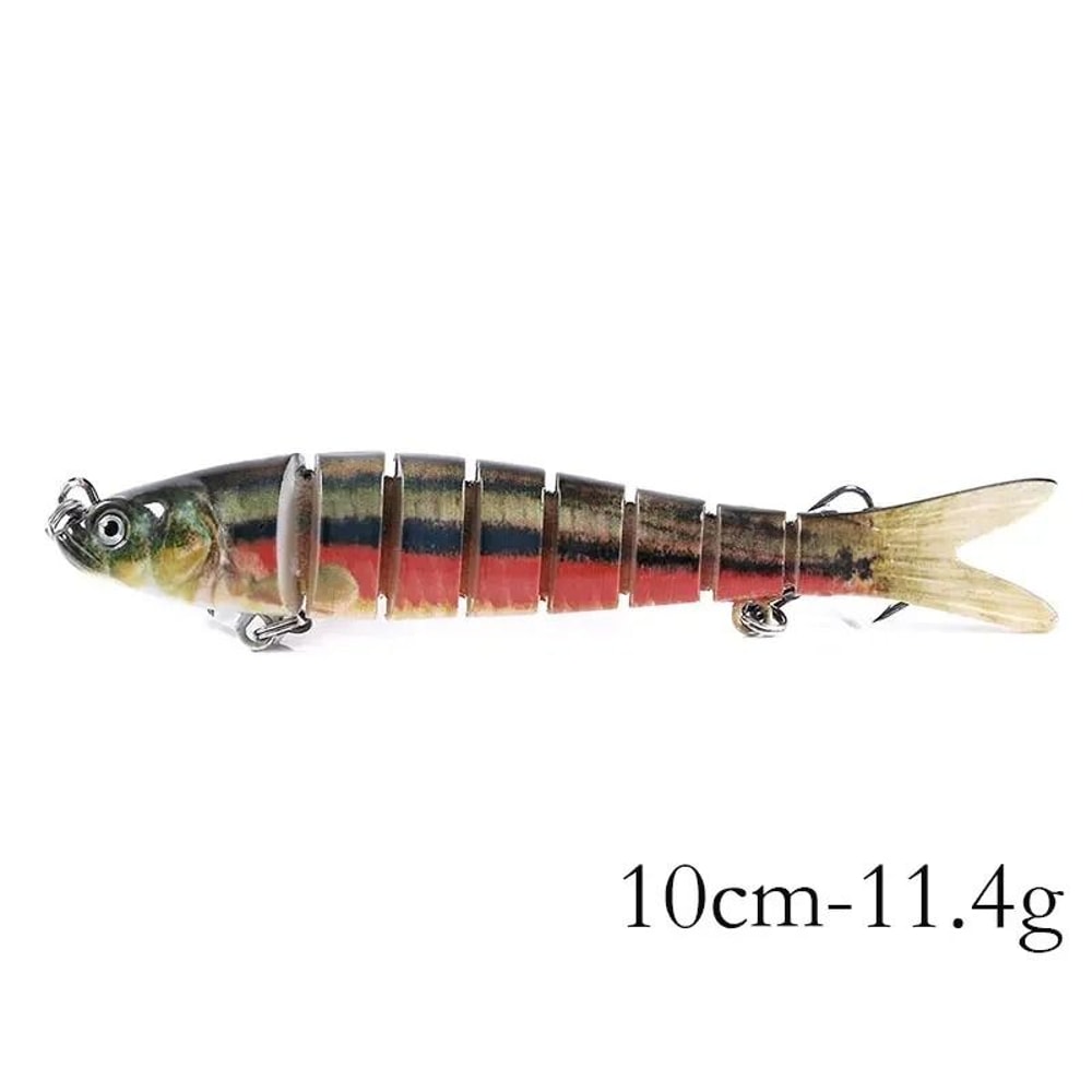 Multi Jointed Swimbait Fishing Lure Sinking Hard Bait For Bass 6