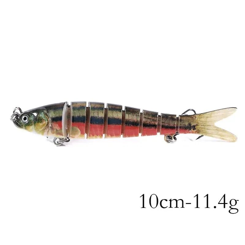 Multi Jointed Swimbait Fishing Lure Sinking Hard Bait For Bass 6