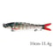 Multi Jointed Swimbait Fishing Lure Sinking Hard Bait For Bass 13