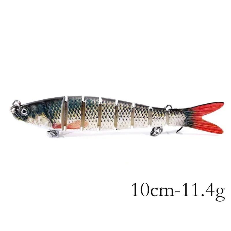 Multi Jointed Swimbait Fishing Lure Sinking Hard Bait For Bass 13