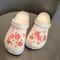 Purple Flower Shoe Charms Cute Clog Decoration Accessories 0