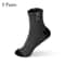 Men Bamboo Fiber Socks Breathable Odor Control Cotton Blend 3