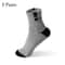 Men Bamboo Fiber Socks Breathable Odor Control Cotton Blend 4