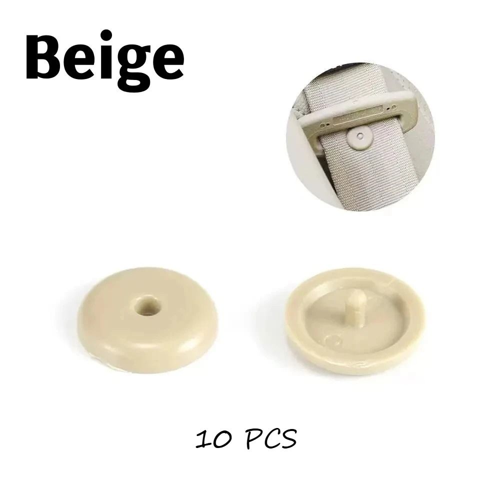 Adjustable Car Seat Belt Clip Non Slip Safety Buckle Set 6