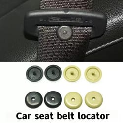adjustable car seat belt clip non slip safety buckle set