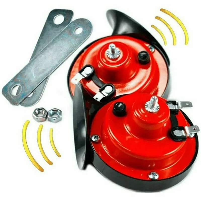 12V Loud Electric Snail Horn For Car Motorcycle And Truck 1