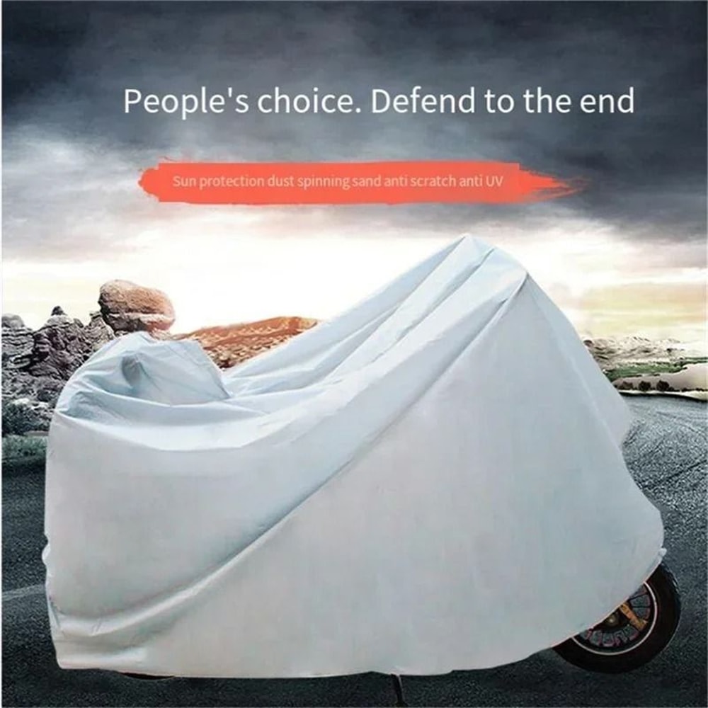 Universal Waterproof Motorcycle Cover UV Protection For Bikes And Scooters 5
