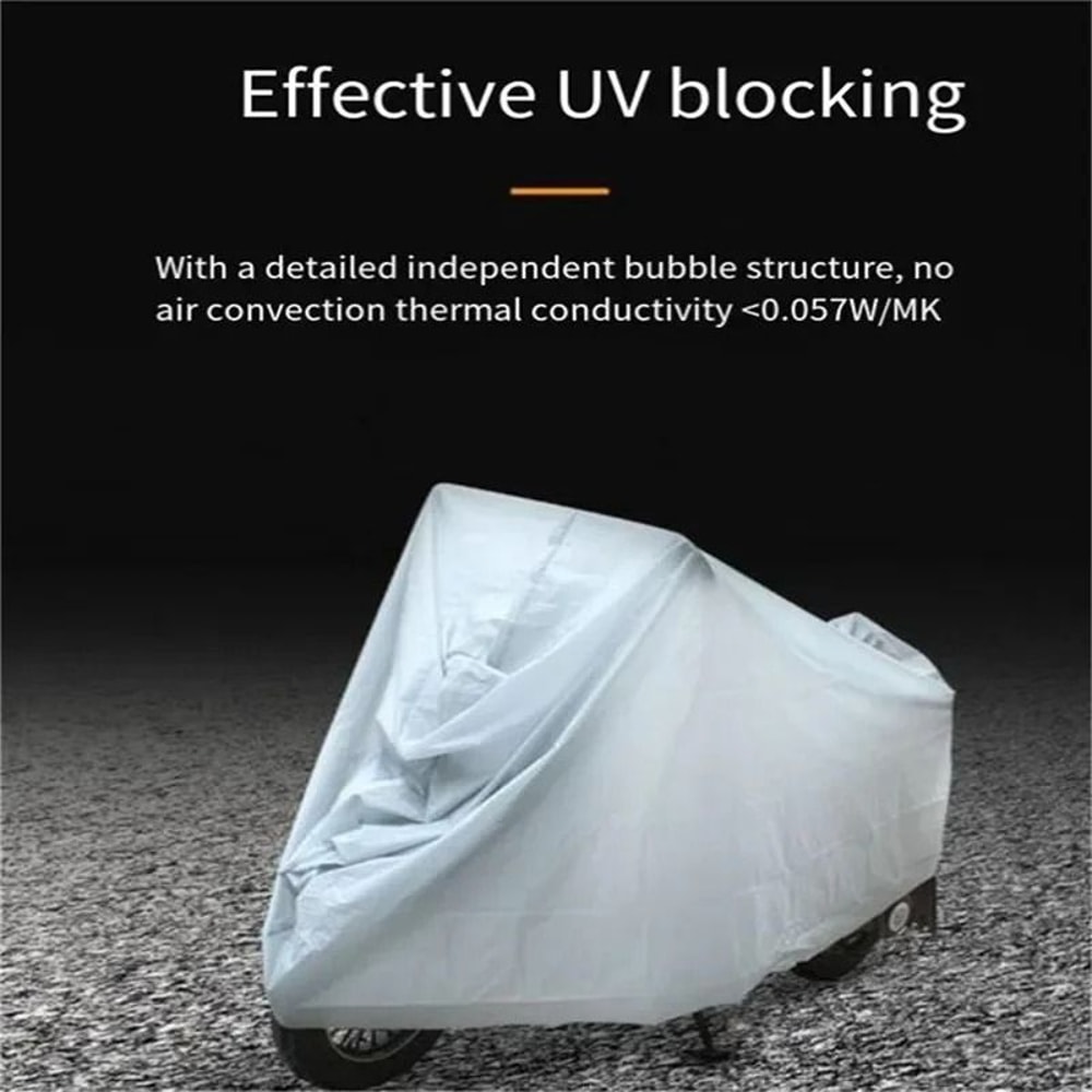 Universal Waterproof Motorcycle Cover UV Protection For Bikes And Scooters 6