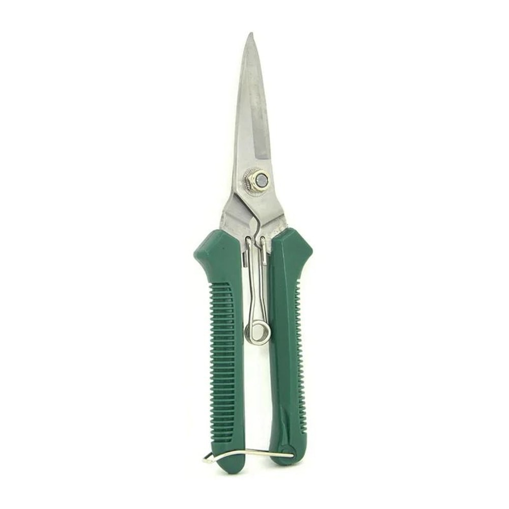 Stainless Steel Pruning Shears Straight Blade Garden Scissors 2