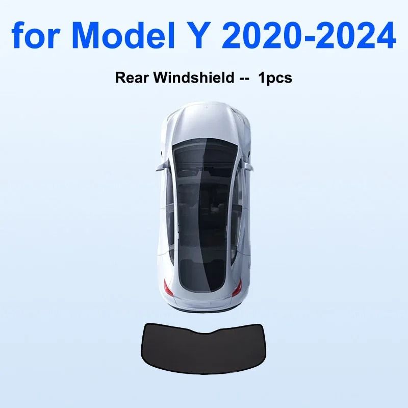Tesla Model Y Sun Shade Windshield And Window Privacy Cover 15
