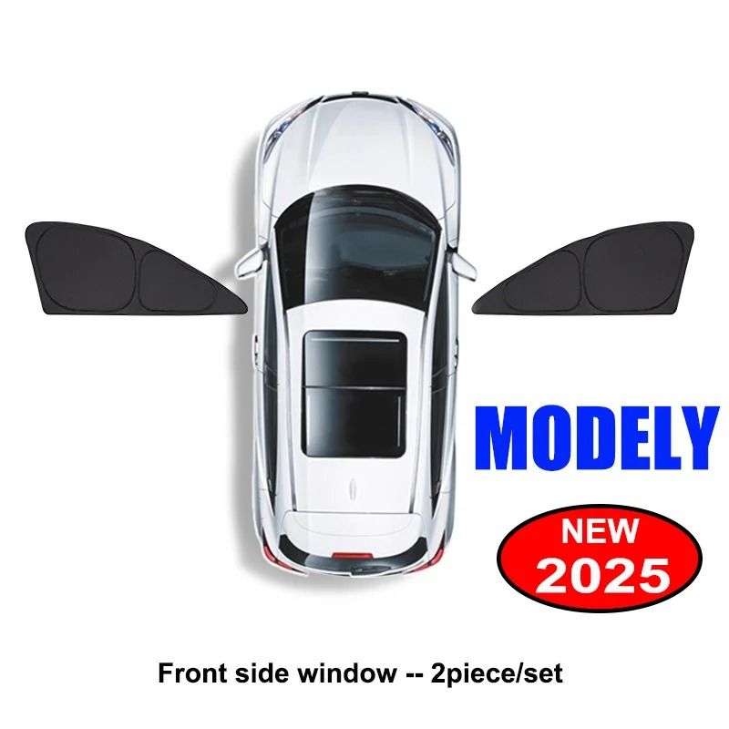 Tesla Model Y Sun Shade Windshield And Window Privacy Cover 7