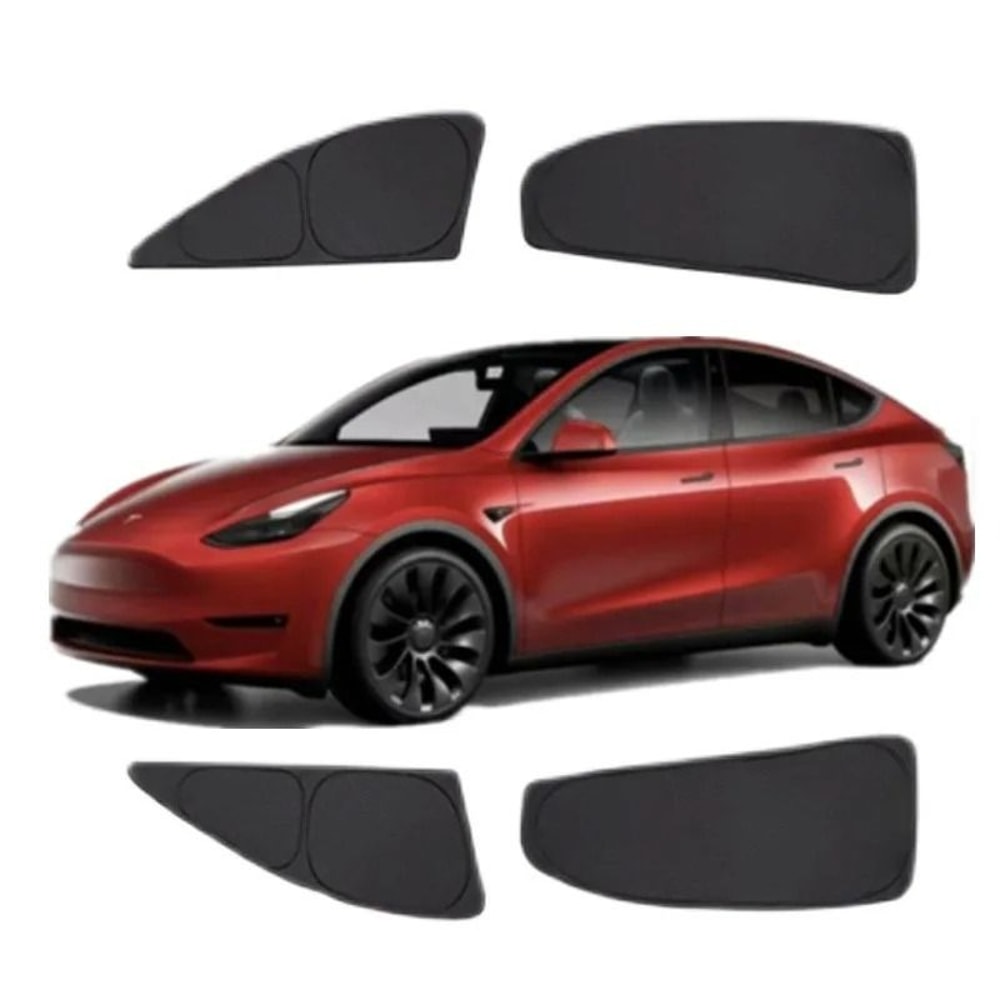 Tesla Model Y Sun Shade Windshield And Window Privacy Cover 18