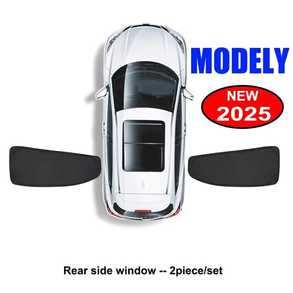 Tesla Model Y Sun Shade Windshield And Window Privacy Cover 8