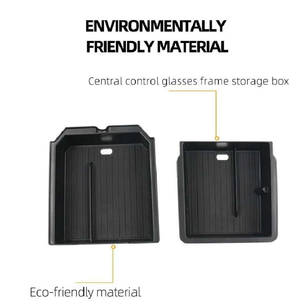 Tesla Model Y 2025 Juniper Console Armrest Storage Organizer Box Custom Fit Interior Storage Solu