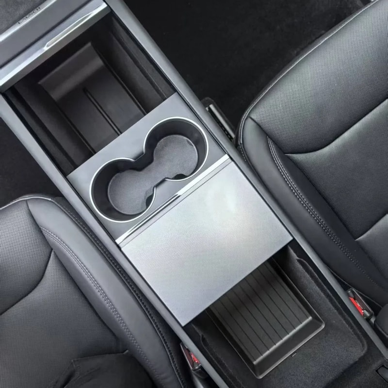 Tesla Model Y Juniper 2025 Center Console And Armrest Storage Organizer Tray Set 7