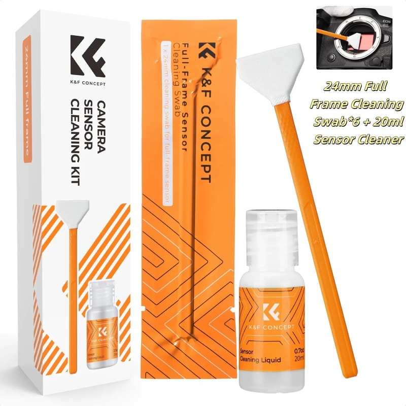 K And F Concept Camera Sensor Cleaning Swab Kit For Full Frame And APS C Cameras 4