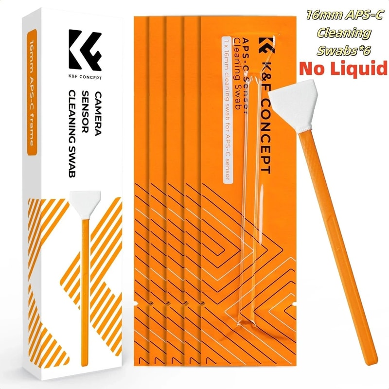 K And F Concept Camera Sensor Cleaning Swab Kit For Full Frame And APS C Cameras 1