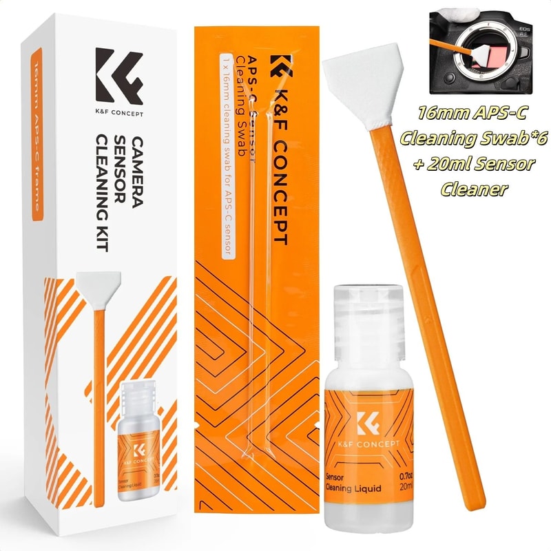 K And F Concept Camera Sensor Cleaning Swab Kit For Full Frame And APS C Cameras 2