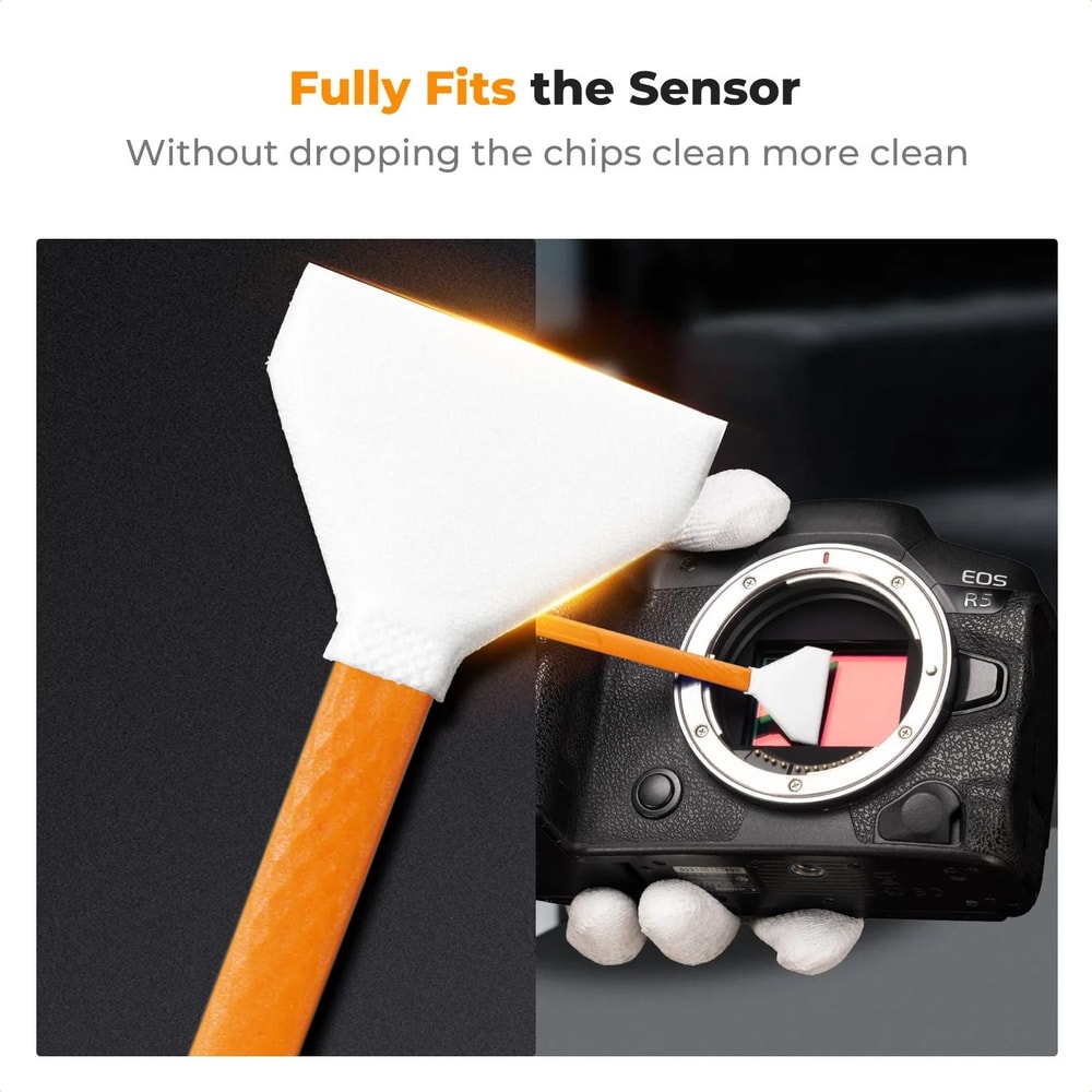 K And F Concept Camera Sensor Cleaning Swab Kit For Full Frame And APS C Cameras 7