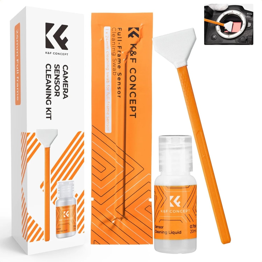 K And F Concept Camera Sensor Cleaning Swab Kit For Full Frame And APS C Cameras 0