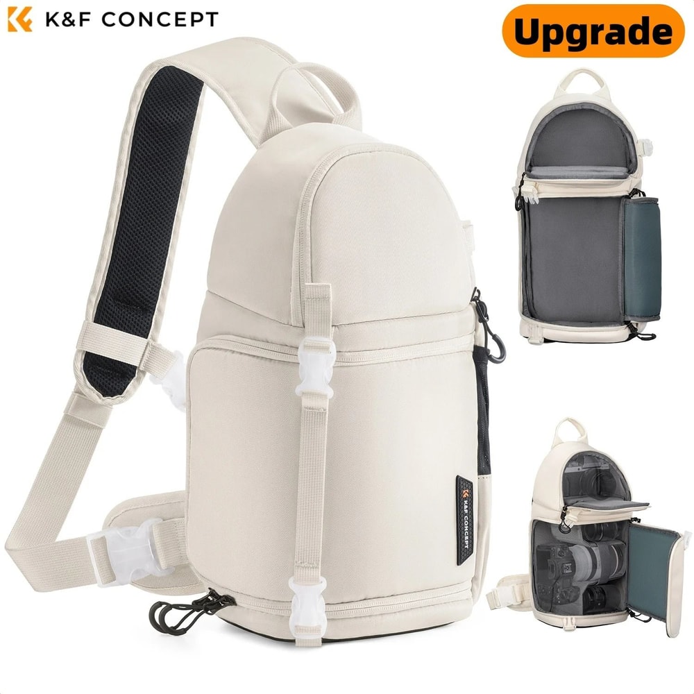 K And F Concept Waterproof Camera Backpack Sling Bag 10L For DSLR And Mirrorless Cameras 8