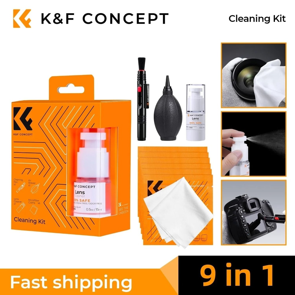 K And F Concept Camera Lens Cleaning Kit With Blower Cloth Pen And Cleaning Solution 2