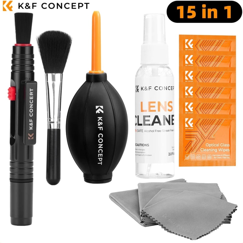 K And F Concept Camera Lens Cleaning Kit With Blower Cloth Pen And Cleaning Solution 4