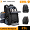 K And F Concept Large Camera Backpack 25L 32L With Laptop Sleeve Tripod Strap And Rain Cover 3