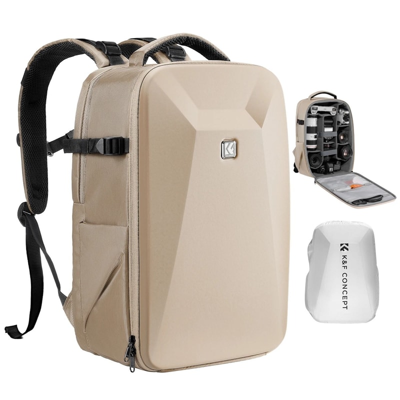 K And F Concept 22L Waterproof Camera Backpack For Travel Photography And DSLR Gear 3