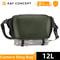 K And F Concept Waterproof Camera Sling Bag 10L 12L For Travel Photography With Tripod Holder 5