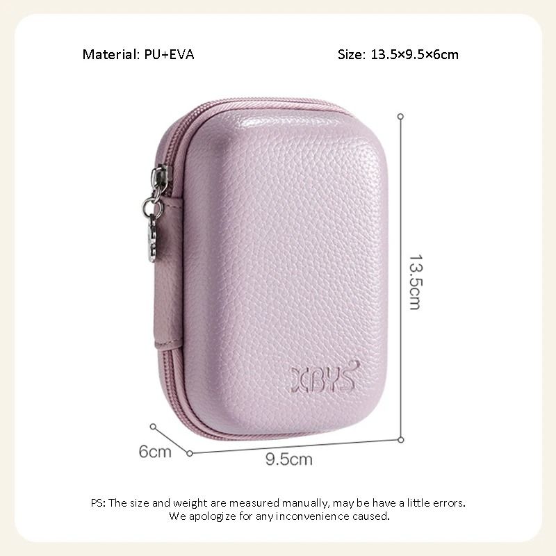 PU Leather Hard Shell Camera Case For Compact Digital Cameras And Accessories 5