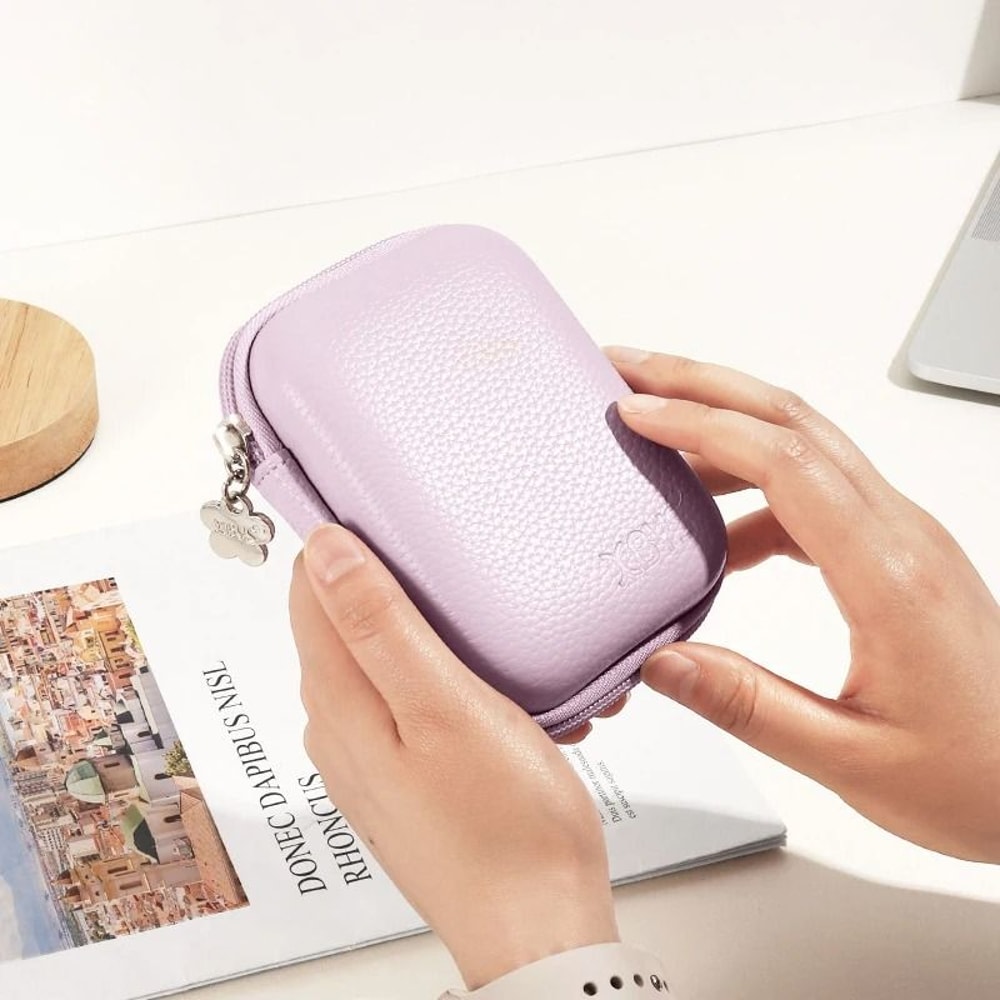 PU Leather Hard Shell Camera Case For Compact Digital Cameras And Accessories 6