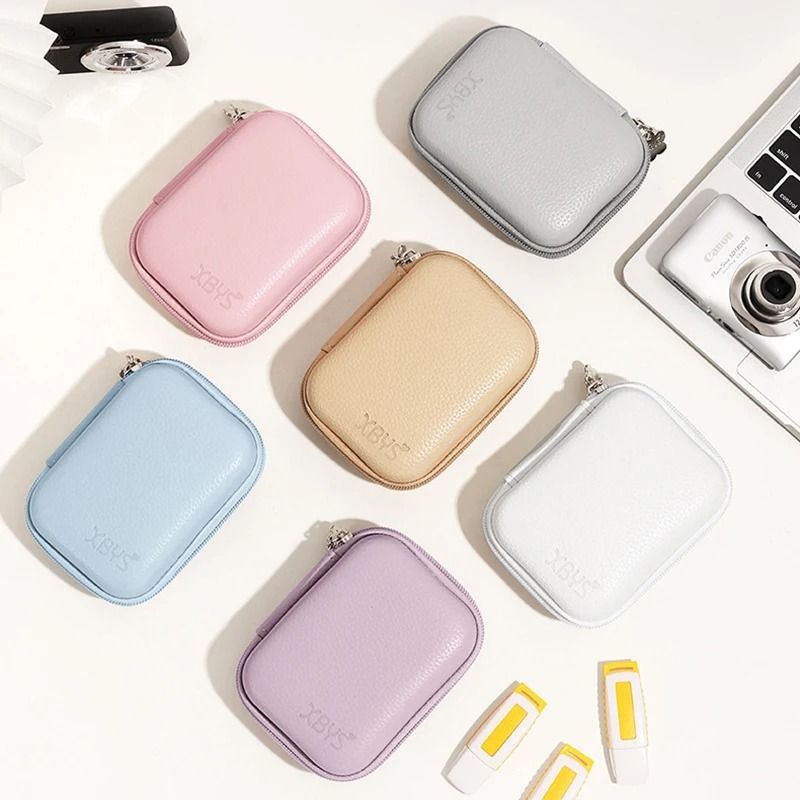 PU Leather Hard Shell Camera Case For Compact Digital Cameras And Accessories 7